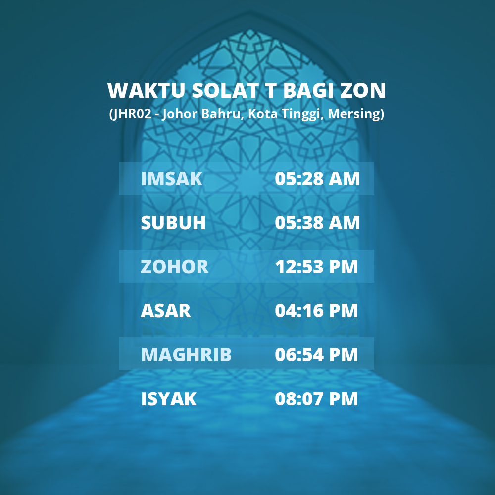WAKTU SOLAT WEBSITE
